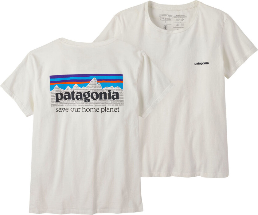 P-6 Mission Organic T-Shirt Dame Birch White L