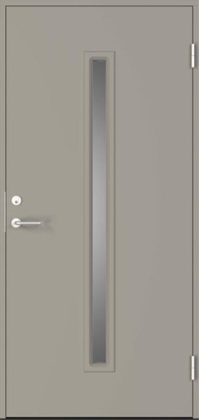 SWEDOOR DØRSETT CATAVU C7010 10X20H LYSGRÅ