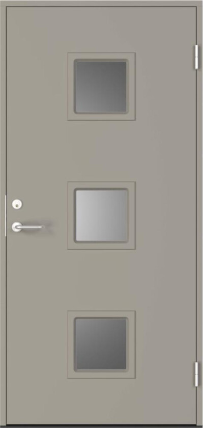 SWEDOOR DØRSETT CATAVU C7030 9X21V LYSGRÅ