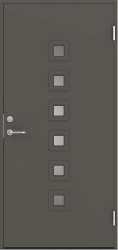 SWEDOOR DØRSETT CATAVU C7060 9X20V MØRKGRÅ