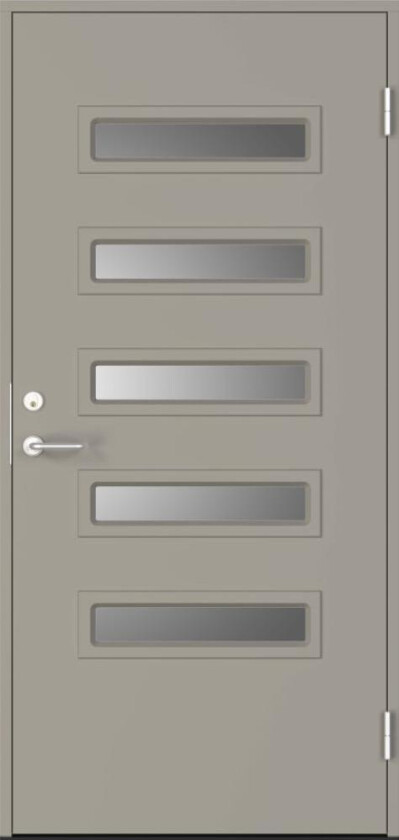 SWEDOOR DØRSETT CATAVU C7050 11X21H LYSGRÅ