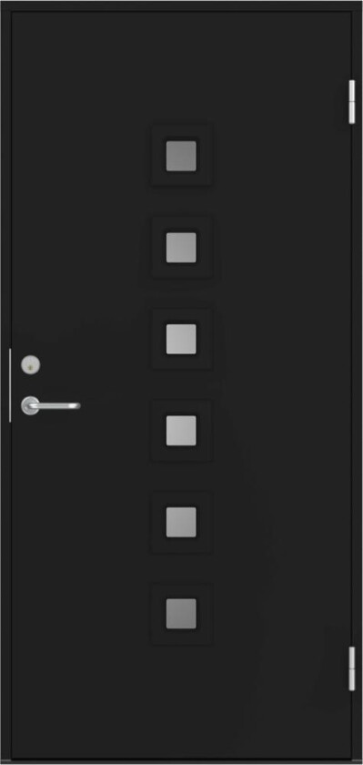 SWEDOOR DØRSETT CATAVU C7060 9X21V SVART