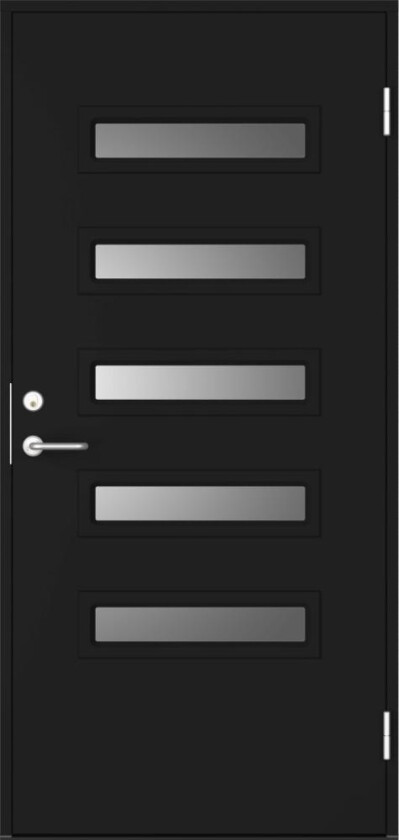 SWEDOOR DØRSETT CATAVU C7050 9X21V SVART