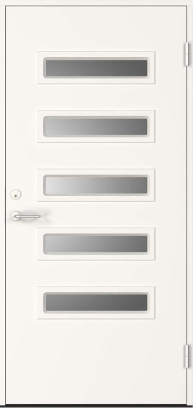 SWEDOOR DØRSETT CATAVU C7050 11X21V KLHVIT