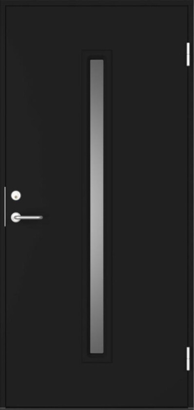 SWEDOOR DØRSETT CATAVU C7010 9X21V SVART