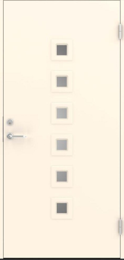 SWEDOOR DØRSETT CATAVU C7060 10X21H HVIT