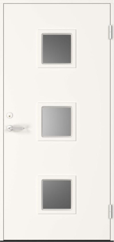 SWEDOOR DØRSETT CATAVU C7030 11X21V KLHVIT