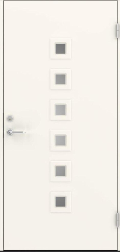 SWEDOOR DØRSETT CATAVU C7060 10X21H KLHVIT