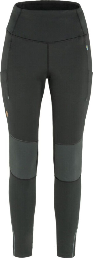 Abisko Värm Trekking Tights W Black-iron Grey XS