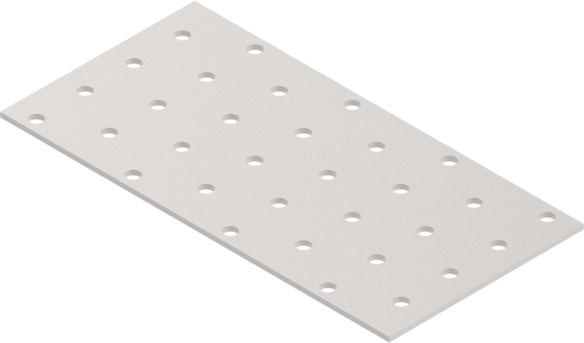 Bilde av ESSVE HULLPLATE 80X160X2,0 CE FZV (50)