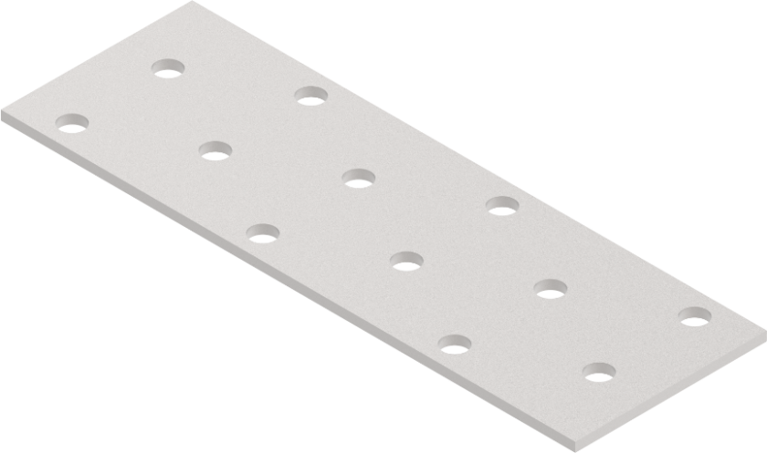 Bilde av ESSVE HULLPLATE 40X120X2,0 CE FZV (100)