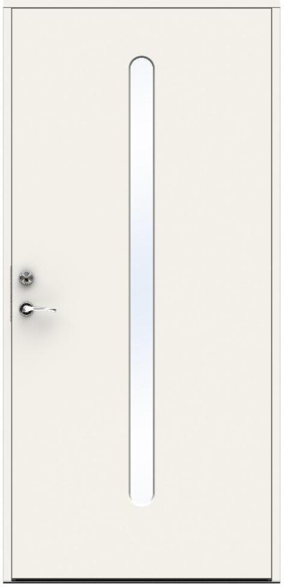 SWEDOOR DØRSETT YD DROP 09X21V HVIT