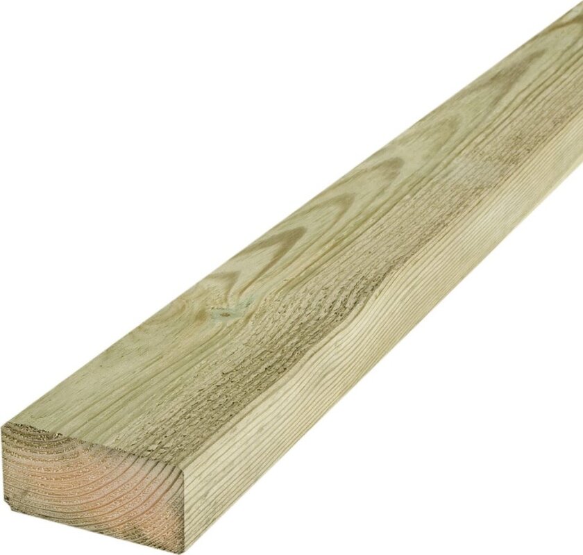 48x73 Impregnert lekt/rekke Lekt til ikke-bærende konstruksjon. Benyttes som anlegg for takstein og kledning, stendere i delevegger og utlekting i forbindelse med etterisolering.