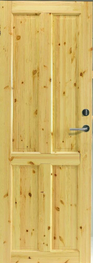 SWEDOOR DØRBL TRADITION 04 10X20 LAKK FURU