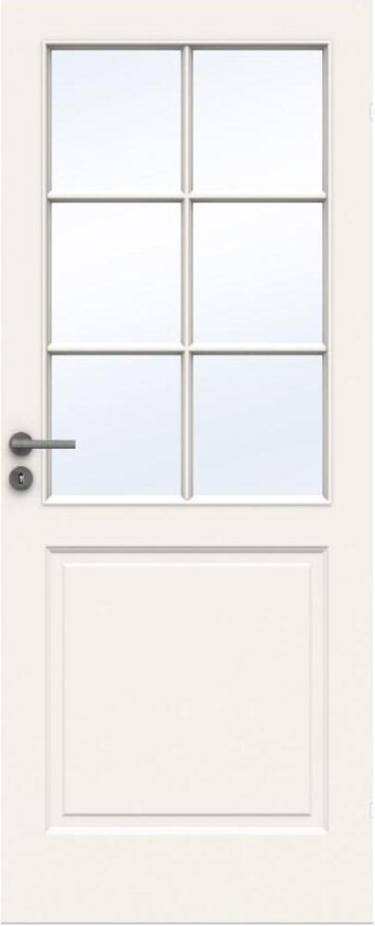SWEDOOR DØRBL STYLE SP6 7X21 KLASSISK HVIT
