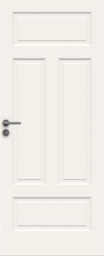 SWEDOOR DØRBL STYLE 04N 9X19 KLASSISK HVIT