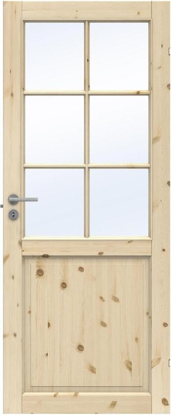 SWEDOOR DØRBL TRADITION SP6 9X19 UBEHFURU