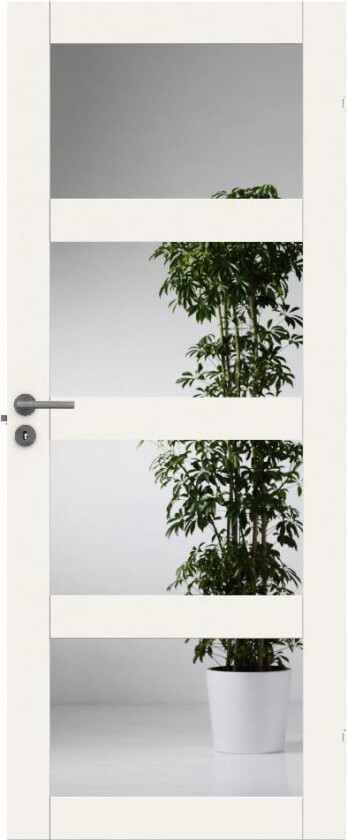 SWEDOOR DØRBL PURITY GW4 10X20 HVIT