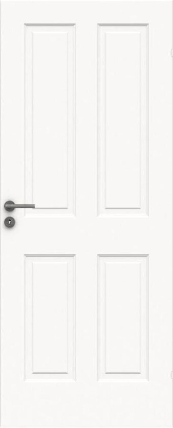 SWEDOOR DØRBL STYLE 04 10X20 KLASSISK HVIT