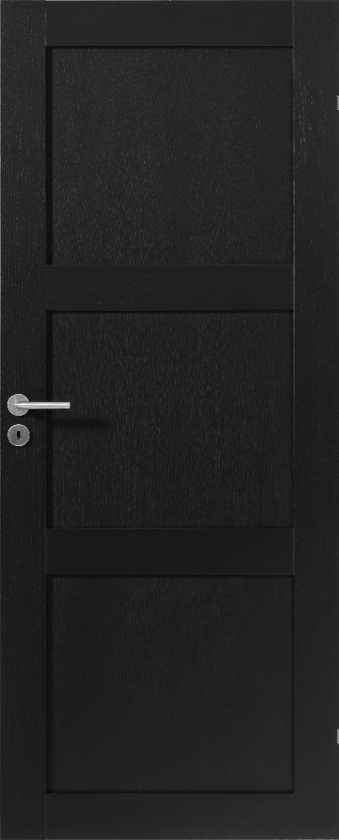SWEDOOR DØRBL UNIQUE 03L   7X21 SORT EIK