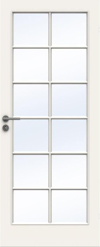 SWEDOOR DØRBL STYLE SP12 8X21 KLASSISK HVIT