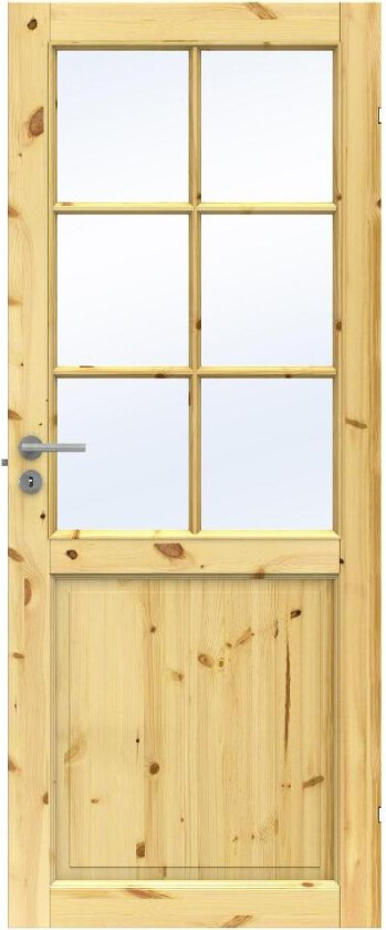 SWEDOOR DØRBL TRADITION SP6 9X20 LAKKFURU