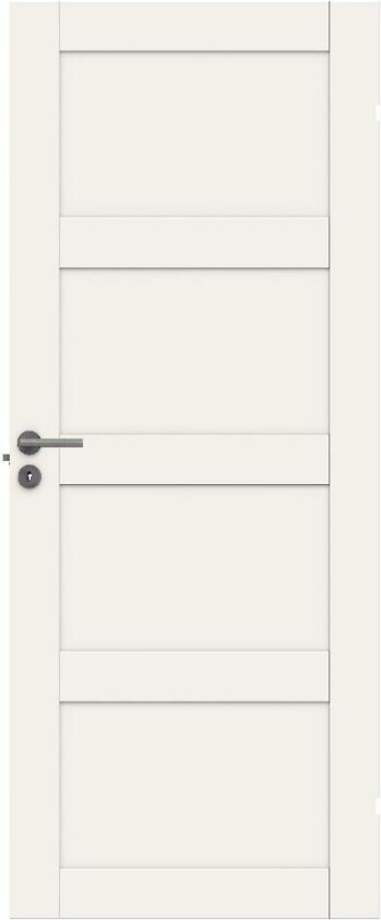 SWEDOOR DØRBL UNIQUE 04L 10X20 HVIT