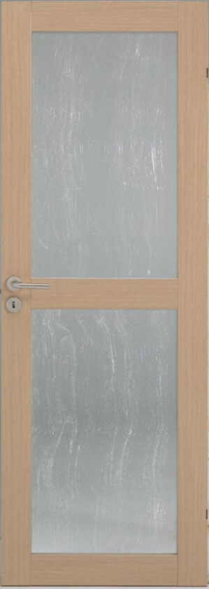SWEDOOR DØRBL UNIQUE GW02L 10X21 EIK