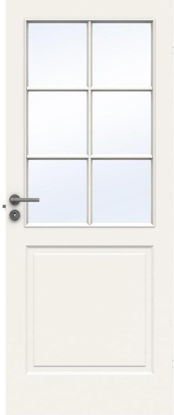 SWEDOOR DØRBL STYLE SP6 7X20 HVIT GL
