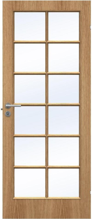 SWEDOOR DØRBL EASY NATURE SP12 10X21 EIK GL