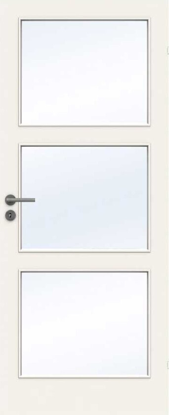 SWEDOOR DØRBL EASY GW3 9X21 KLASSISK HVIT