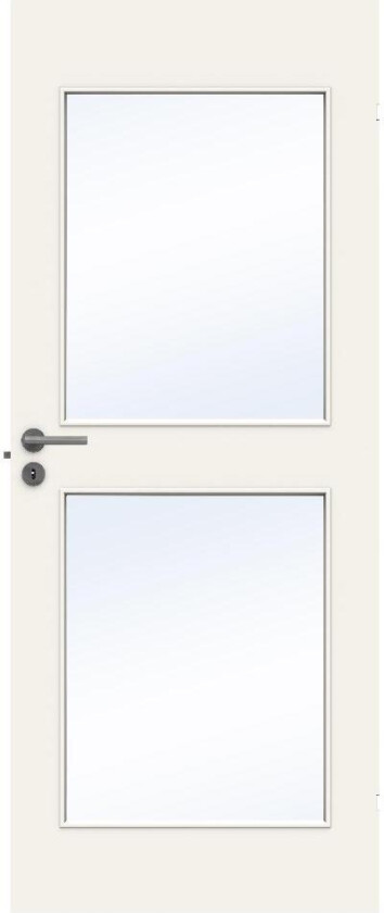 SWEDOOR DØRBL EASY G03 9X21 HVIT GL