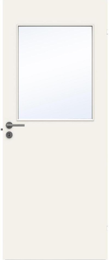 SWEDOOR DØRBL SD EASY G21 8X21 HVIT GL