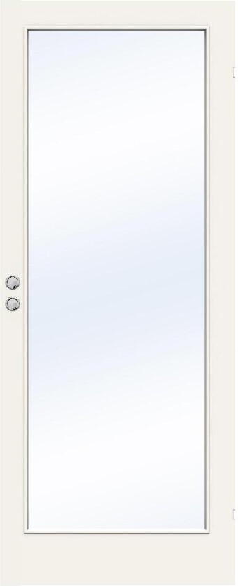 SWEDOOR DØRBL SD EASY GW1 8X21 HVIT GL