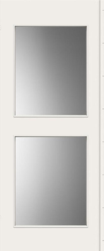 SWEDOOR DØRBL SK EASY G03 7X21 KLASS HVIT