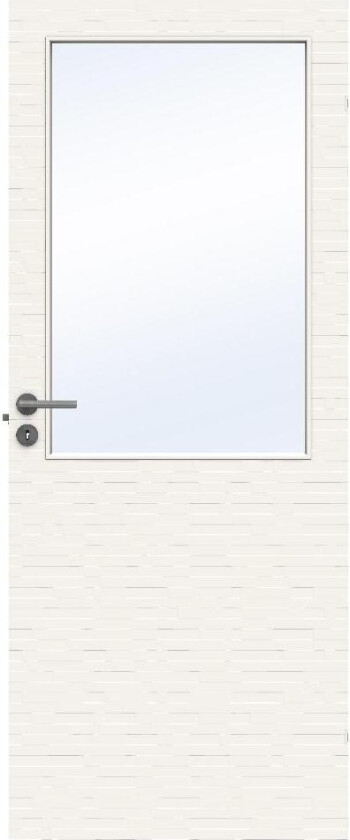 SWEDOOR DØRBL CHARISMA D100 GW13 8X21 HVIT