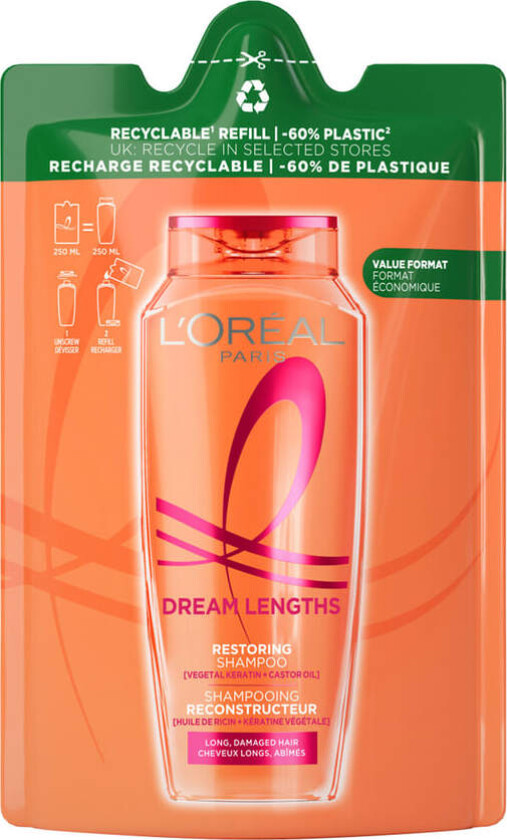 Elvital Dream Length Shampoo Refill 250ml