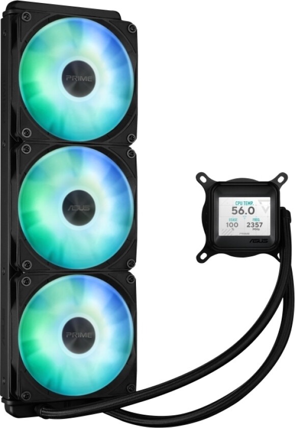 Asus Prime Lc 360 Argb Lcd Processor All-In-One Liquid Cooler 12 Cm Black