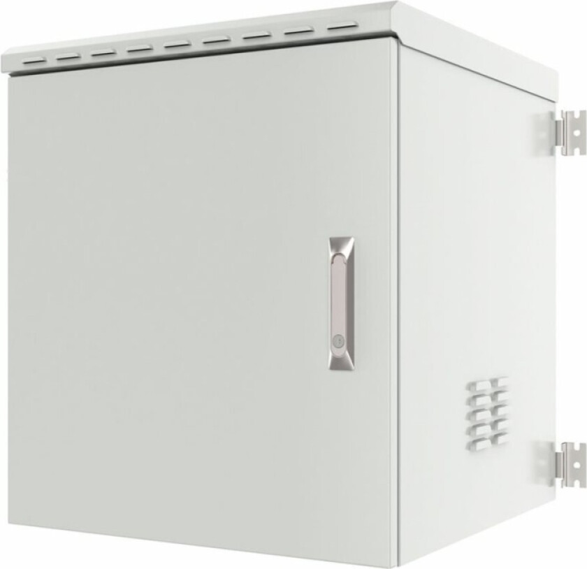 By Logon - Rack Skap - 60 X 60 - Veggmonterbar - Hvit, Ral 7035 - 12U - 19"