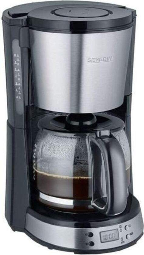 Kaffetrakter m/ timer 1000W
