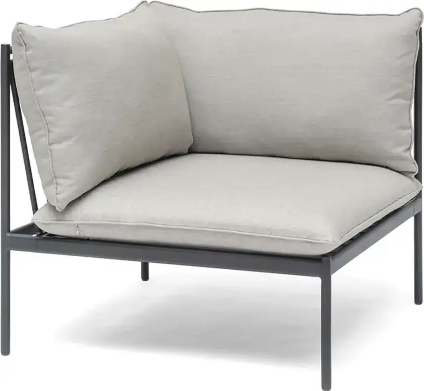 Bolmsö hjørnemodul svart