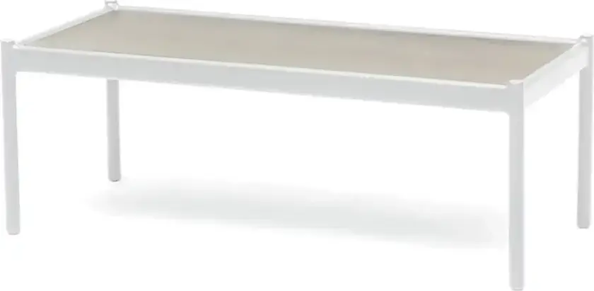 Bolmsö salongbord 40x80 cm Hvit