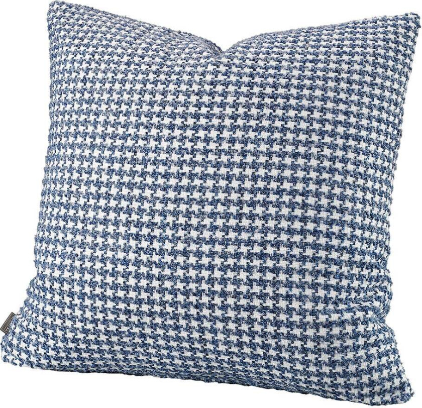 Bilde av DENTE rutete putetrekk - 60x60, blå