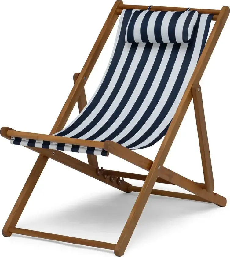 Skara solseng blå/hvit