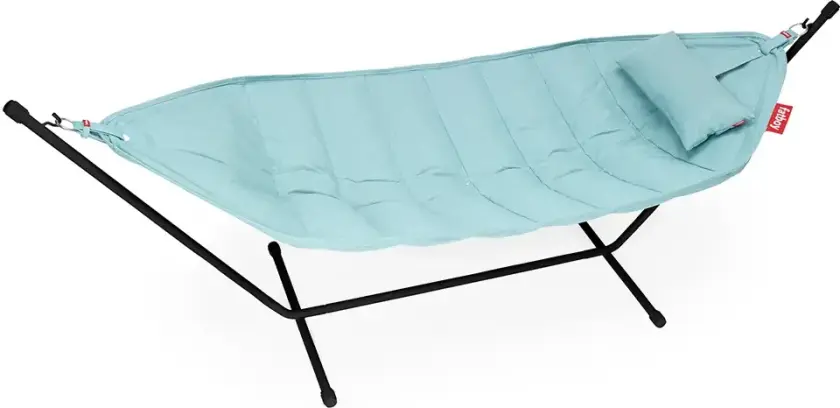 Headdemock superb pacific blue incl. pillow & rack black