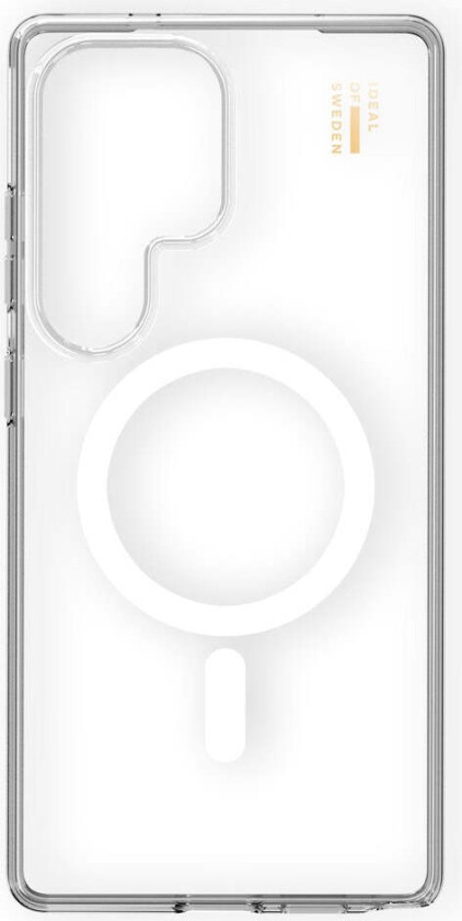 Samsung Galaxy S25 Ultra iDeal Of Sweden Clear Deksel - Trådløs Lading - Clear