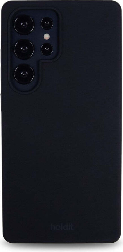 Samsung Galaxy S25 Ultra Soft Touch Silikon Deksel - Svart