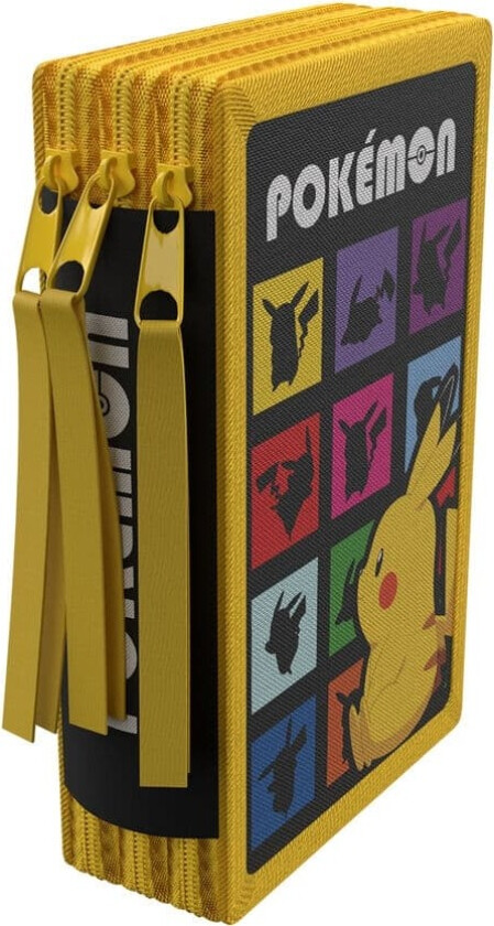 Pokemon triple pencil case