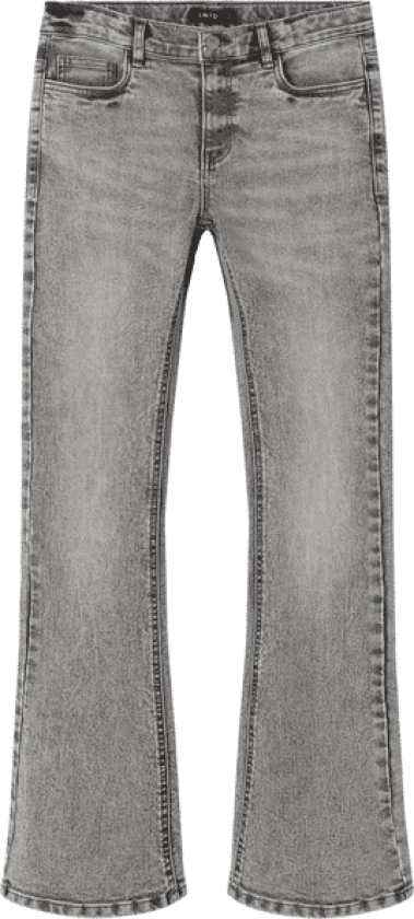 Nlftianna boot-cut jeans til barn, Light Grey Denim