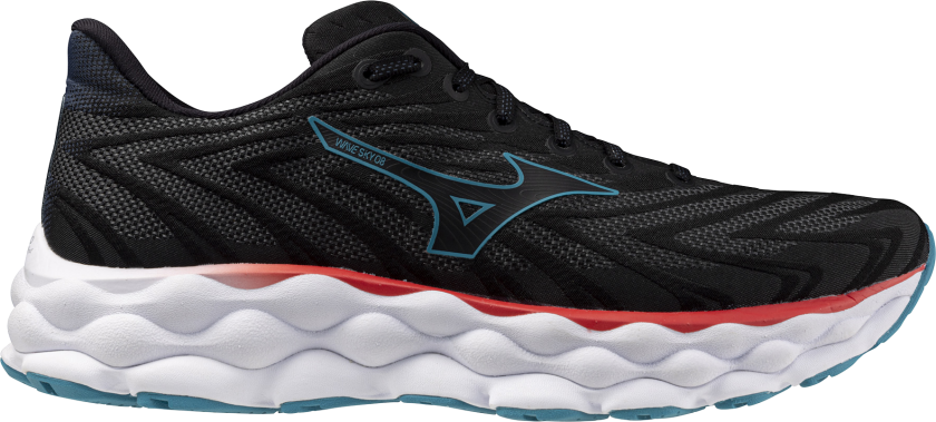 Men's Wave Sky 8 Black/black/enamel Blue